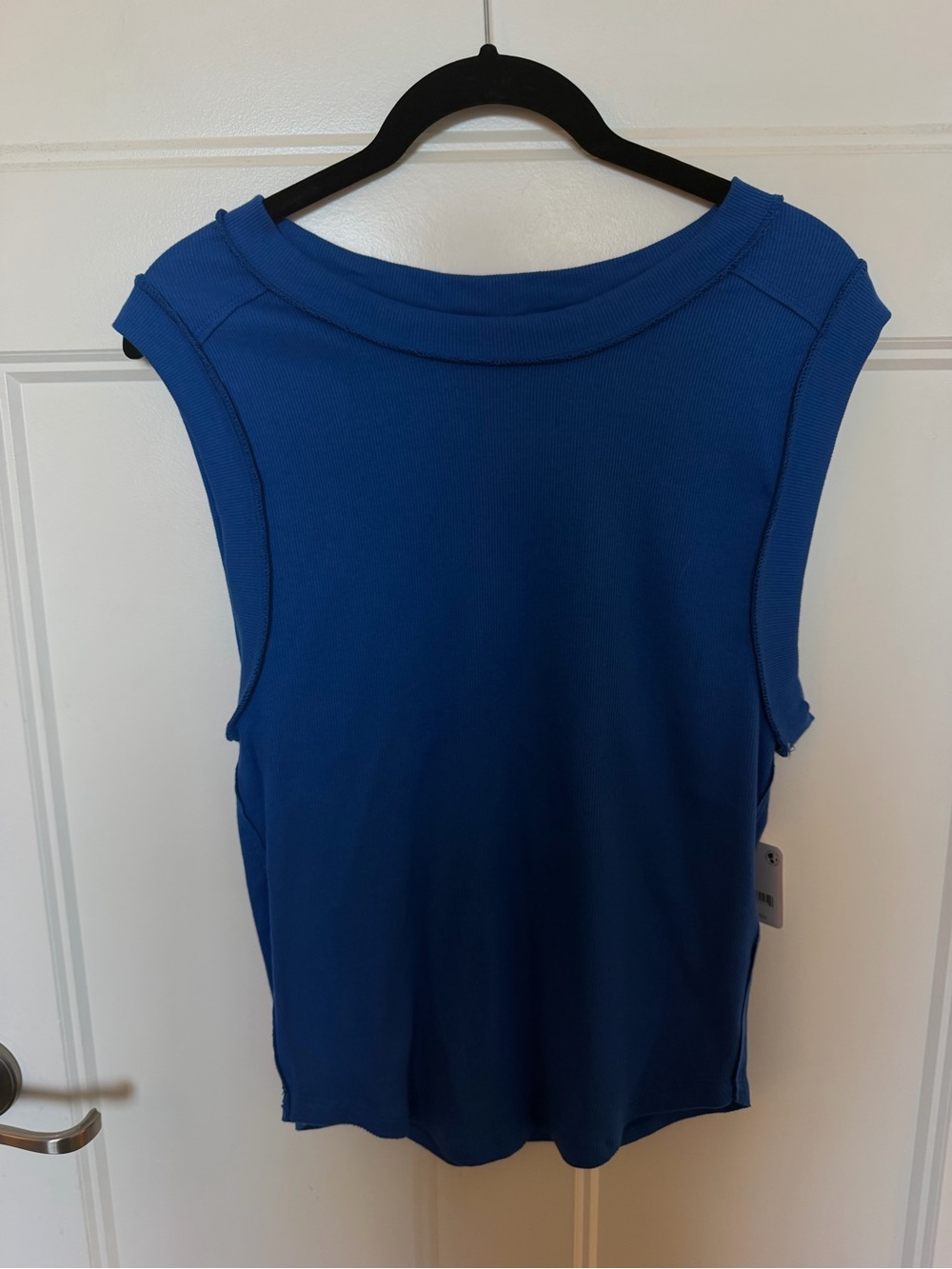 We The Free Royal Blue Sleeveless Ribbed Tank NWT